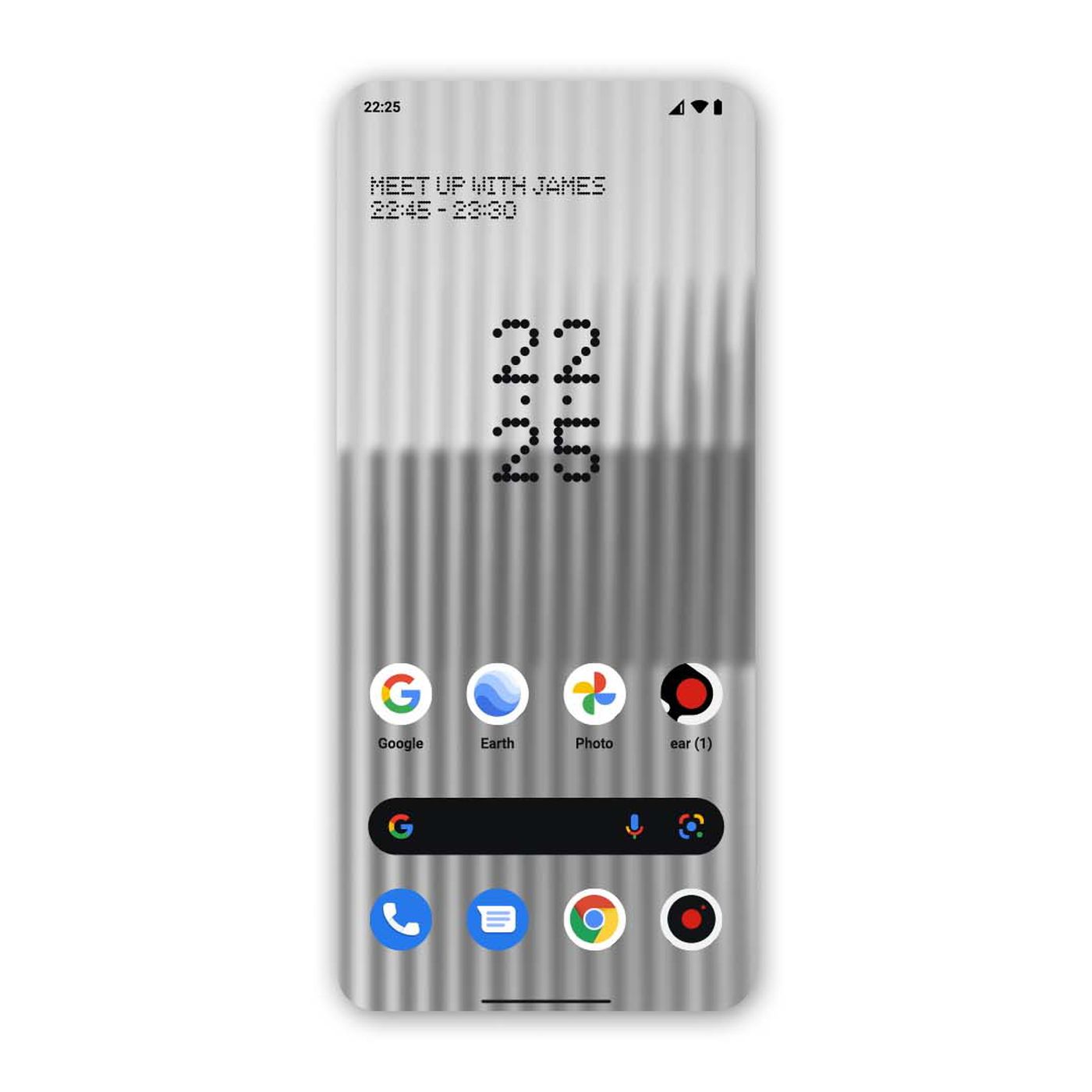 The Nothing Phone(1) screen