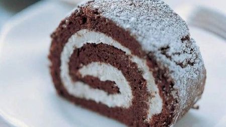 Mary Berry's chocolate roulade