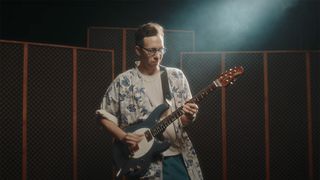 Cory Wong plays his new signature StingRay II guitar