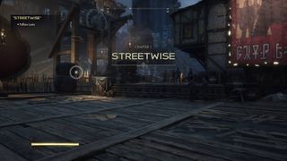 Immortals of Aveum chapter 1 streetwise message in Seren shanty town