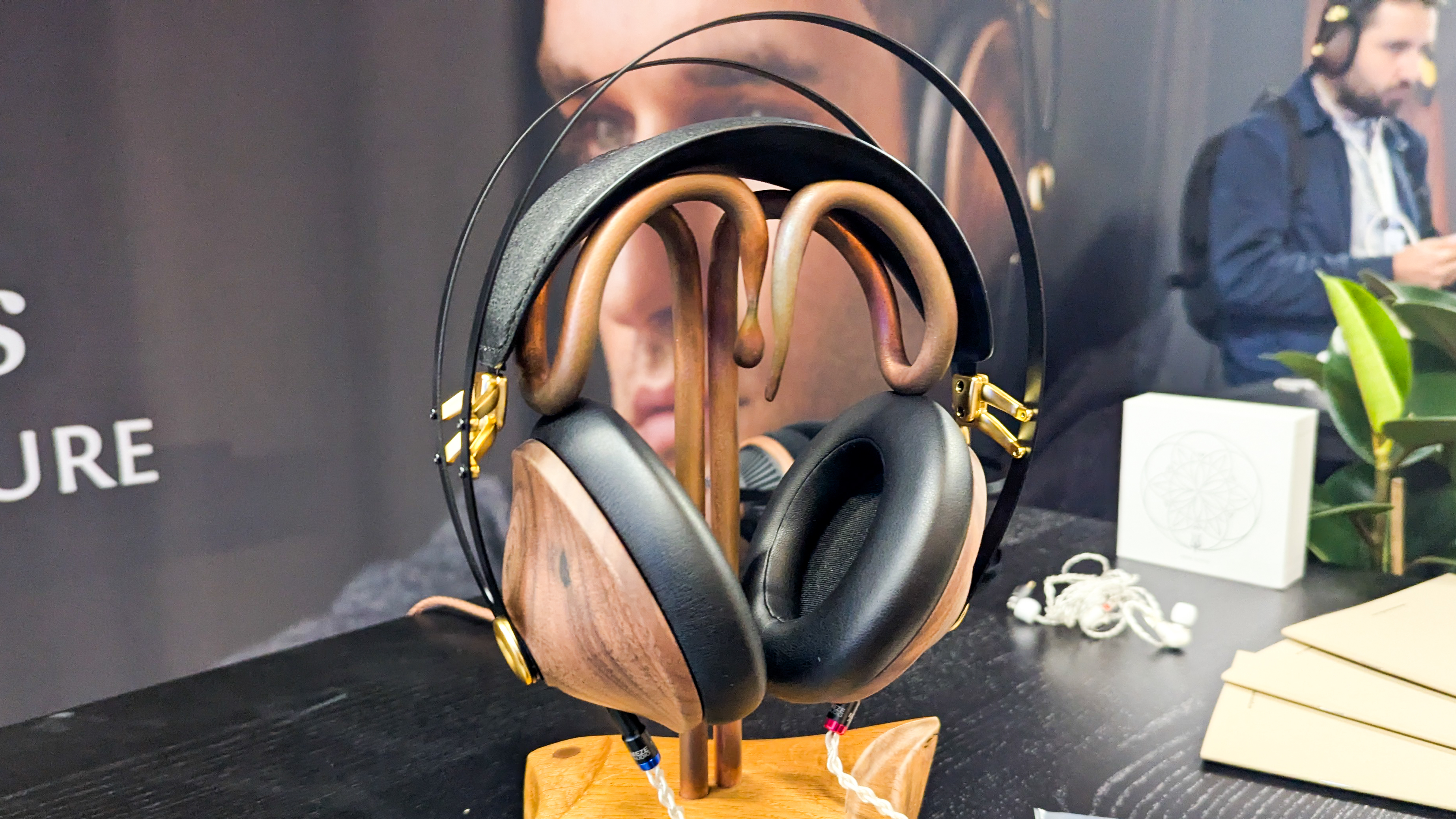 Meze over-ear wired headphones
