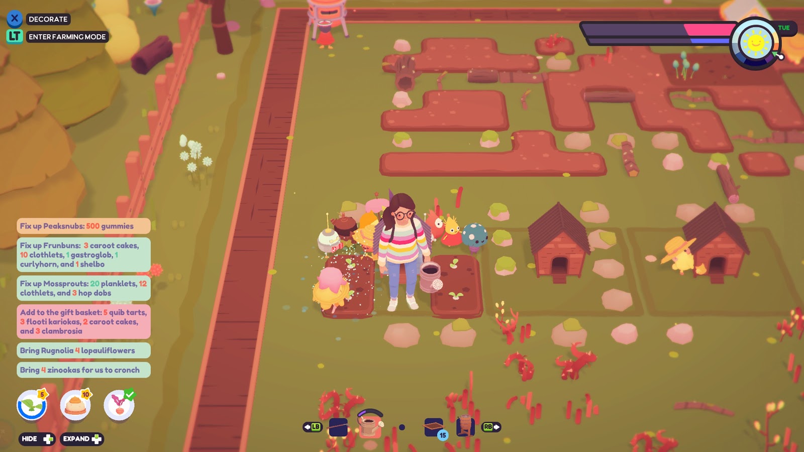 Games like Animal Crossing - Ooblets