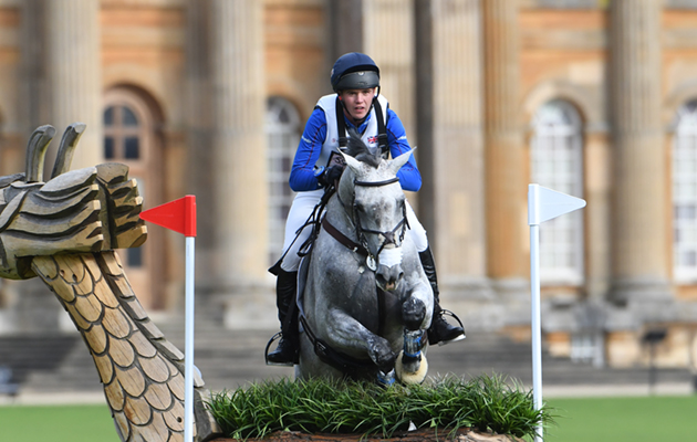 Will Furlong, Badminton first-timer in 2018, riding at Blenheim in 2017