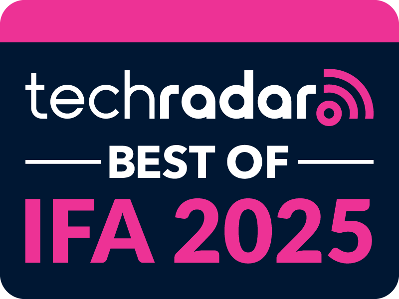 A badge saying TechRadar Best of IFA 2025