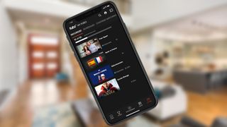 A phone with fuboTV, one of the best streaming services