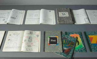 Notebooks and sketchbooks give a glimpse into Bierut's creative process