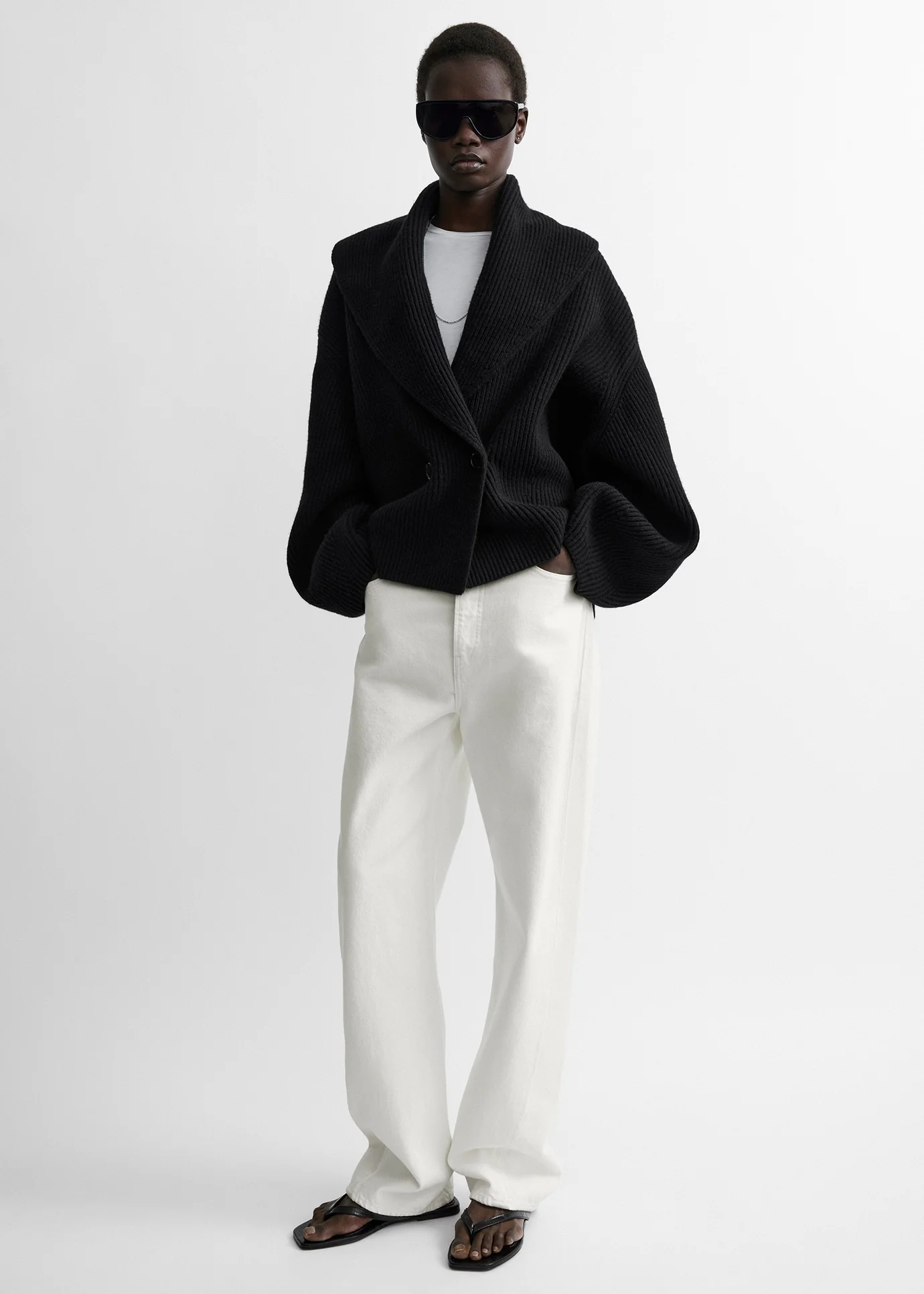Toteme, Shawl-Lapel Cardigan