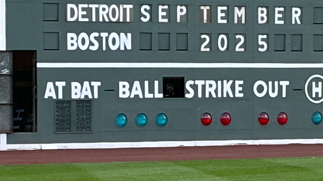 Apple Friday Night Baseball Shot on iPhone 17 (9/26/25 at Fenway Park)