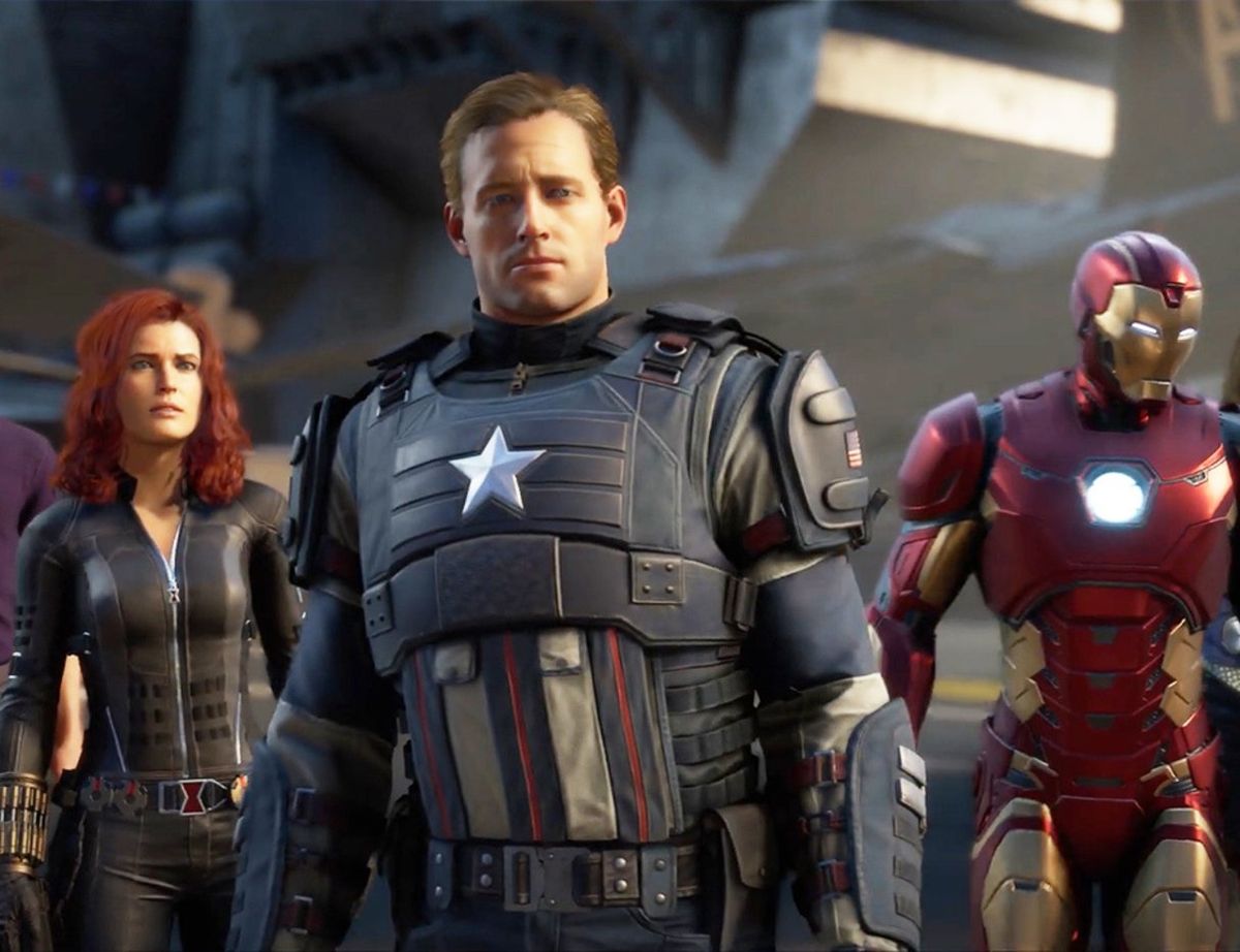 Marvel&#039;s Avengers team