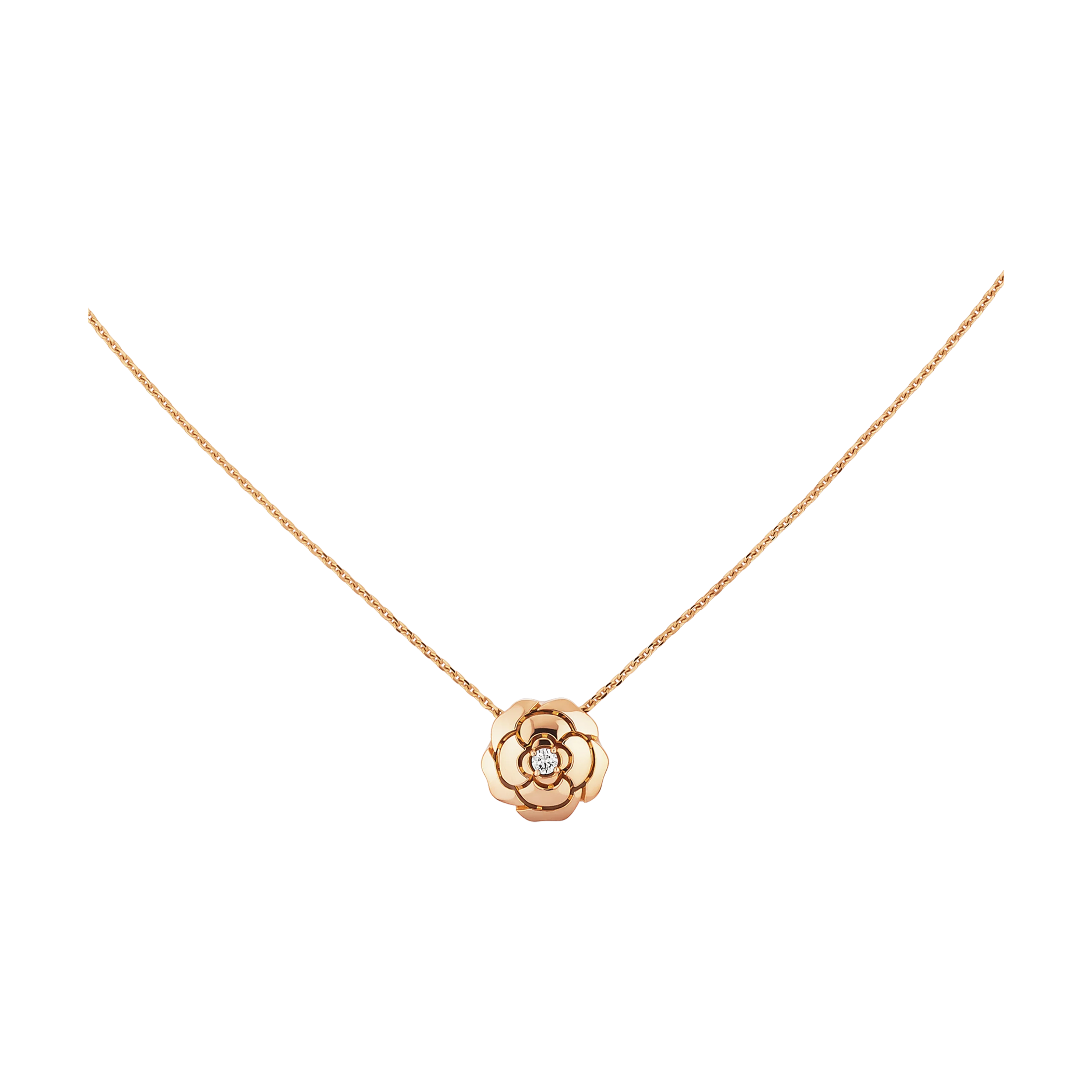 Chanel, Extrait de Cam&amp;eacute;lia Necklace in 18K Rose Gold