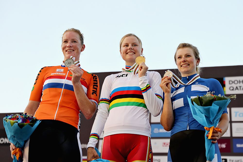 Amalie Dideriksen of Denmark is the new elite women's world champion