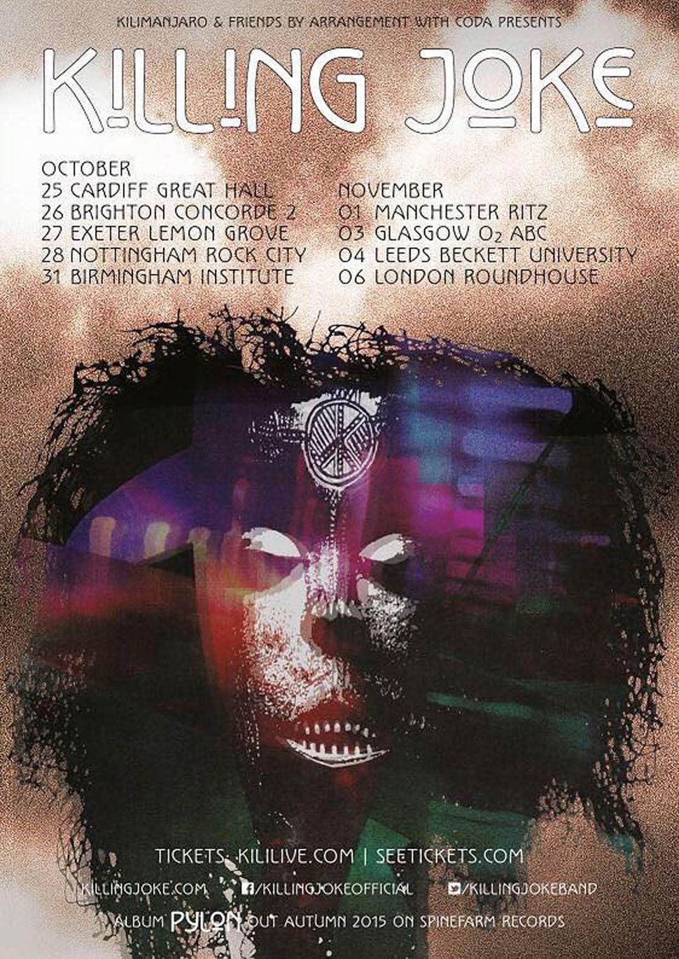 Killing Joke reveal Pylon and confirm UK tour Louder