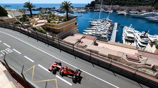 Charles Leclerc of Ferrari at the 2021 Monaco Grand Prix. He will again be one of the drivers to watch in the 2022 Monaco Grand Prix live stream