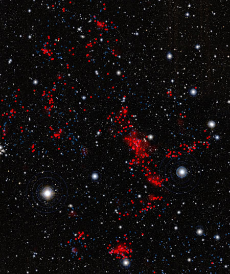 Huge Galaxy Cluster Hints at Universe&#039;s Skeleton