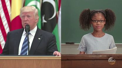 4th graders read Trump speeches