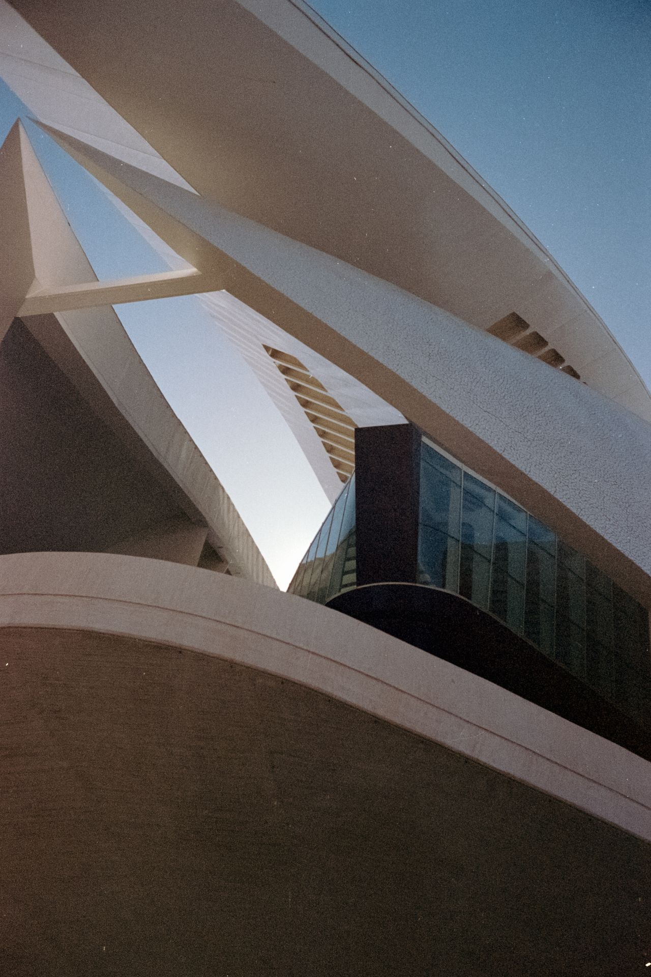 Palau de les arts building in Valencia Spain