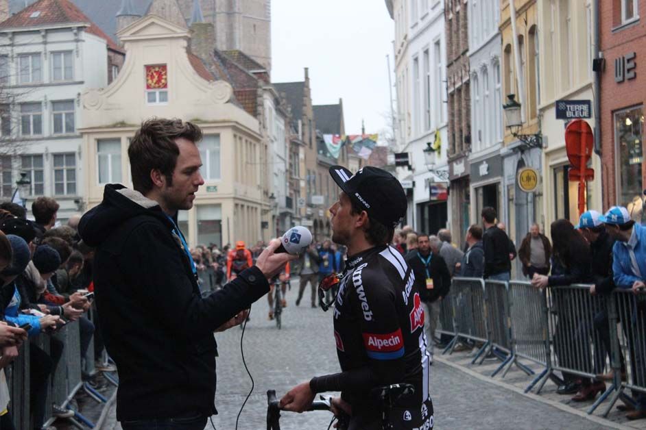 Koen de Kort talks to Dutch media NOS
