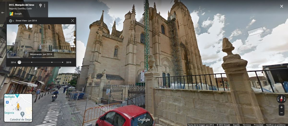 Imagen de la Catedral de Segovia en 2014
