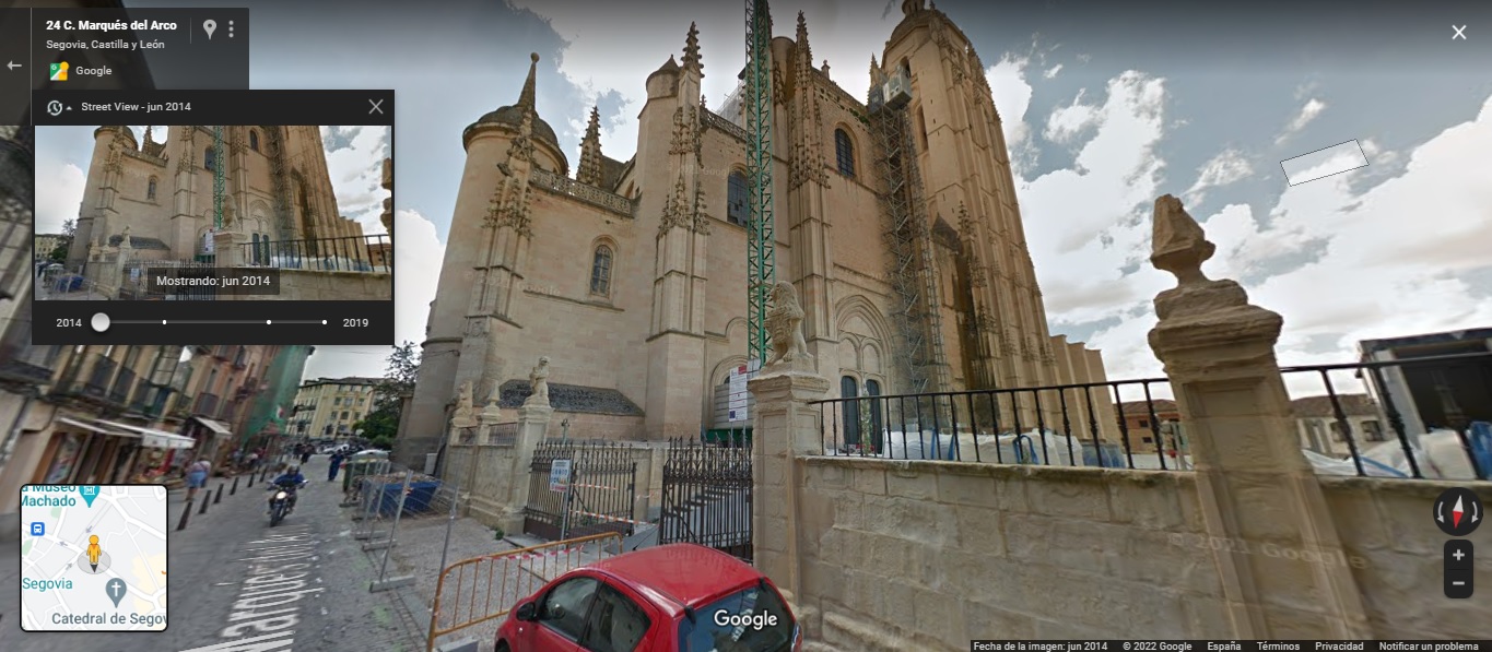 Imagen de la Catedral de Segovia en 2014