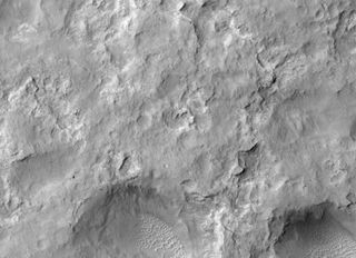 Curiosity Trekking, Viewed from Orbit in December 2013