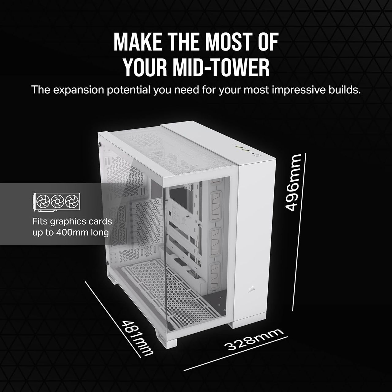 Corsair 6500D/X Dimensions