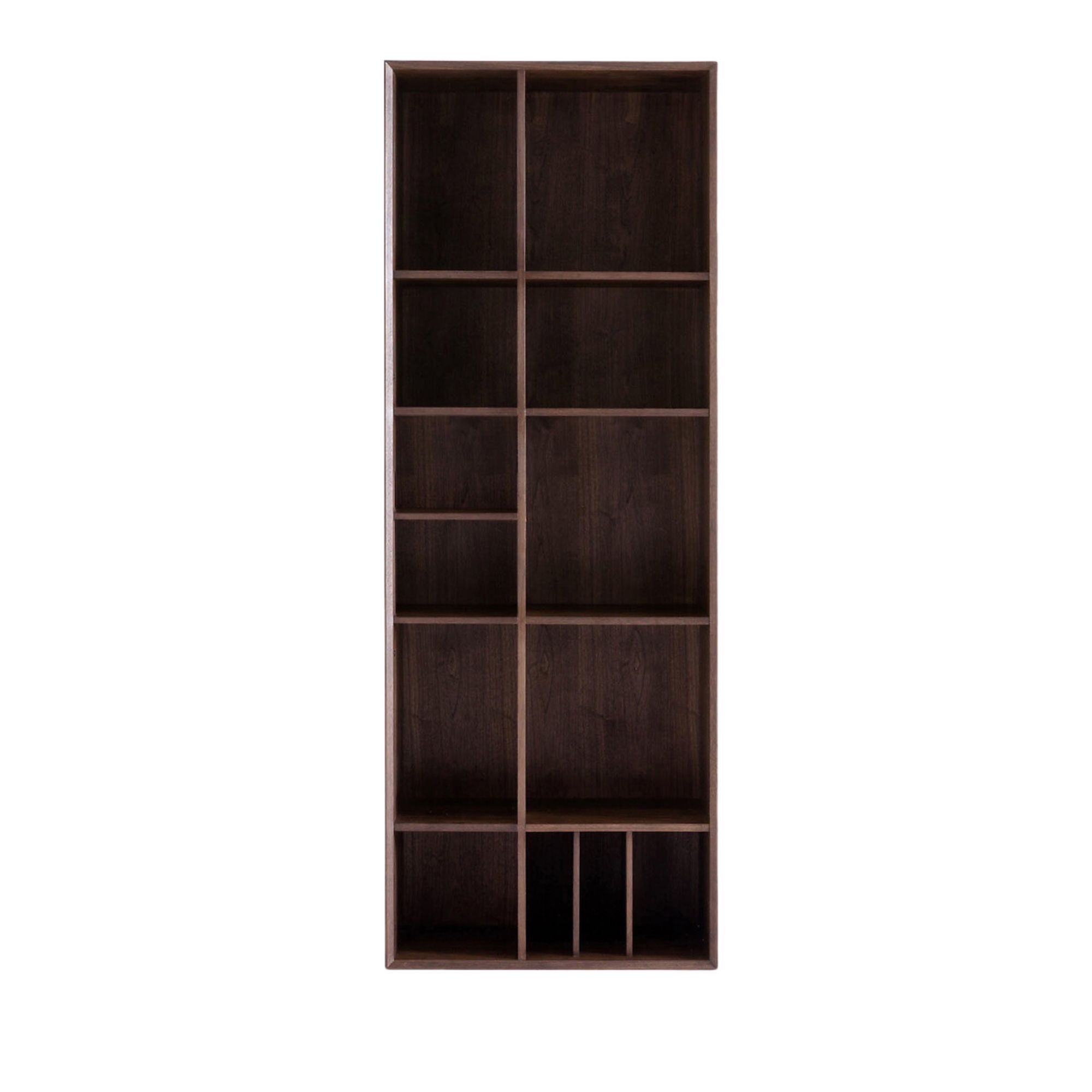 Mikube Walnut Bookshelf
