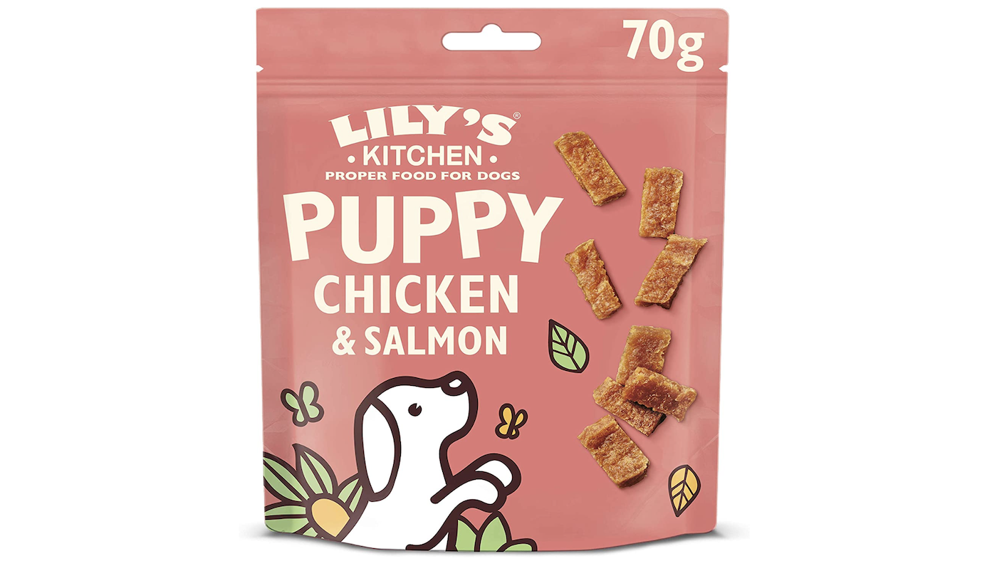 Lily's Kitchen chicken &amp;amp; salmon training treats for puppies