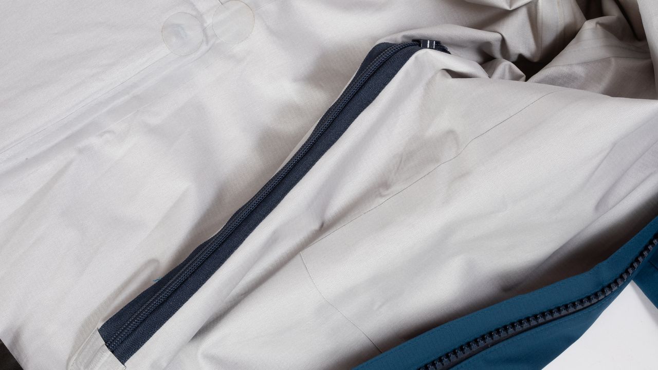PAS Normal Essential Shield Jacket inside view of underarm vent