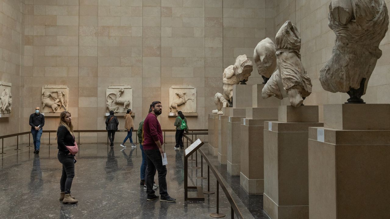 The Parthenon Galleries at the British Museum 