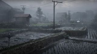 A mysterious fog surrounding the fictional Japanese town of Ebisugaoka during the reveal trailer for Silent Hill f.