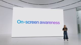 Apple announcing on-screen awareness