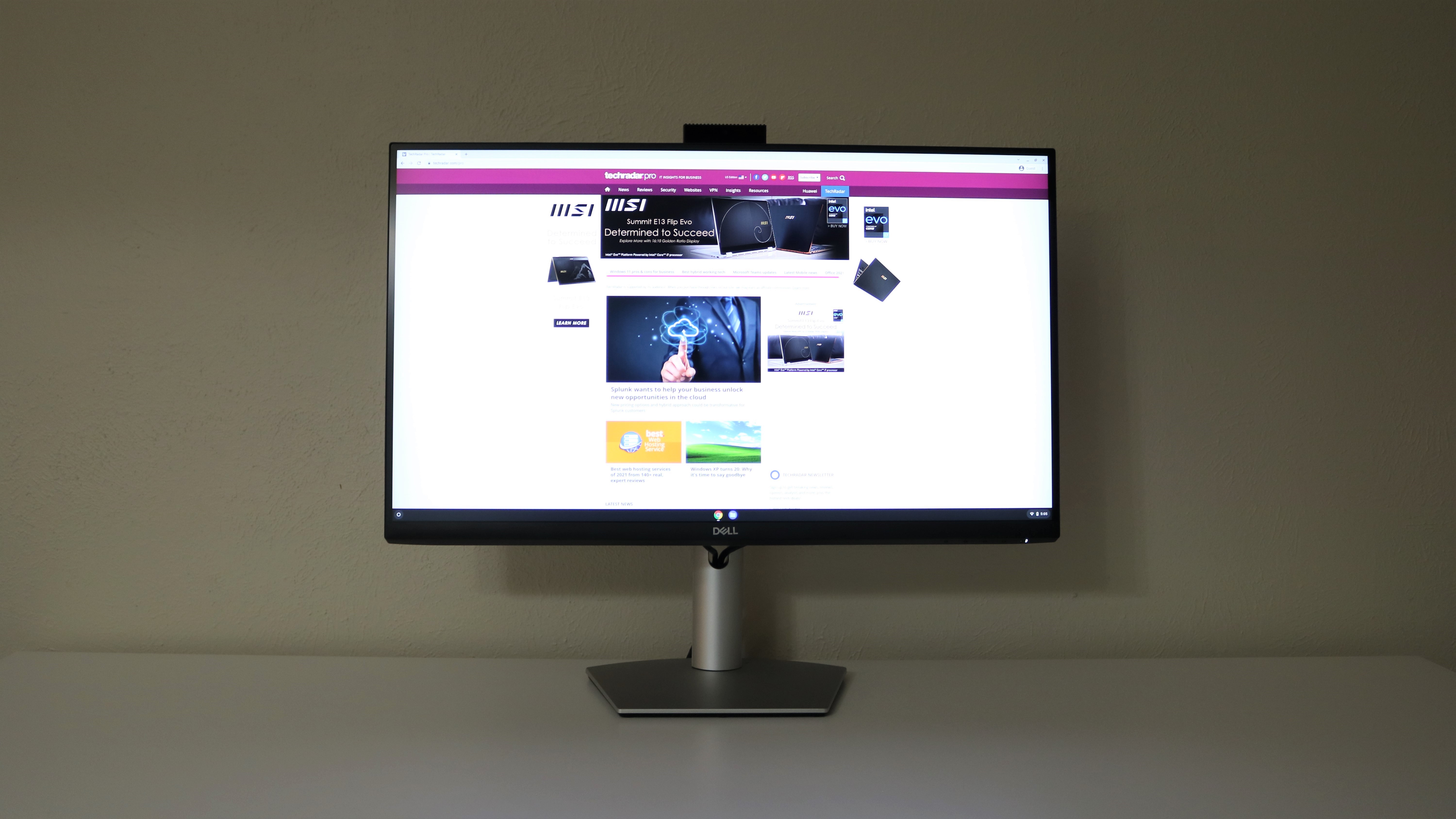 dell monitor with docking station built in