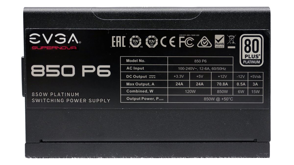 EVGA 850 P6