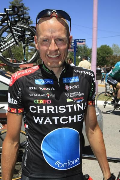 Michael Rasmussen (Christina Watches) is happy to be in San Luis