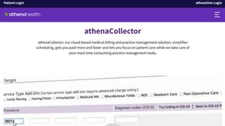 Website screenshot for athenaCollector