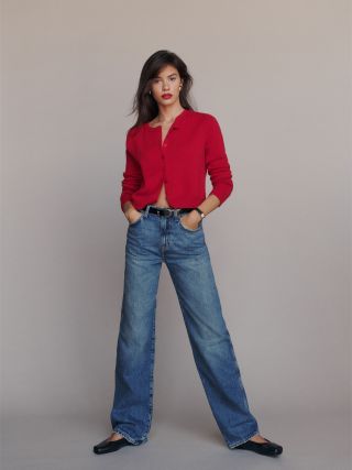 Val 90s Mid Rise Straight Jeans