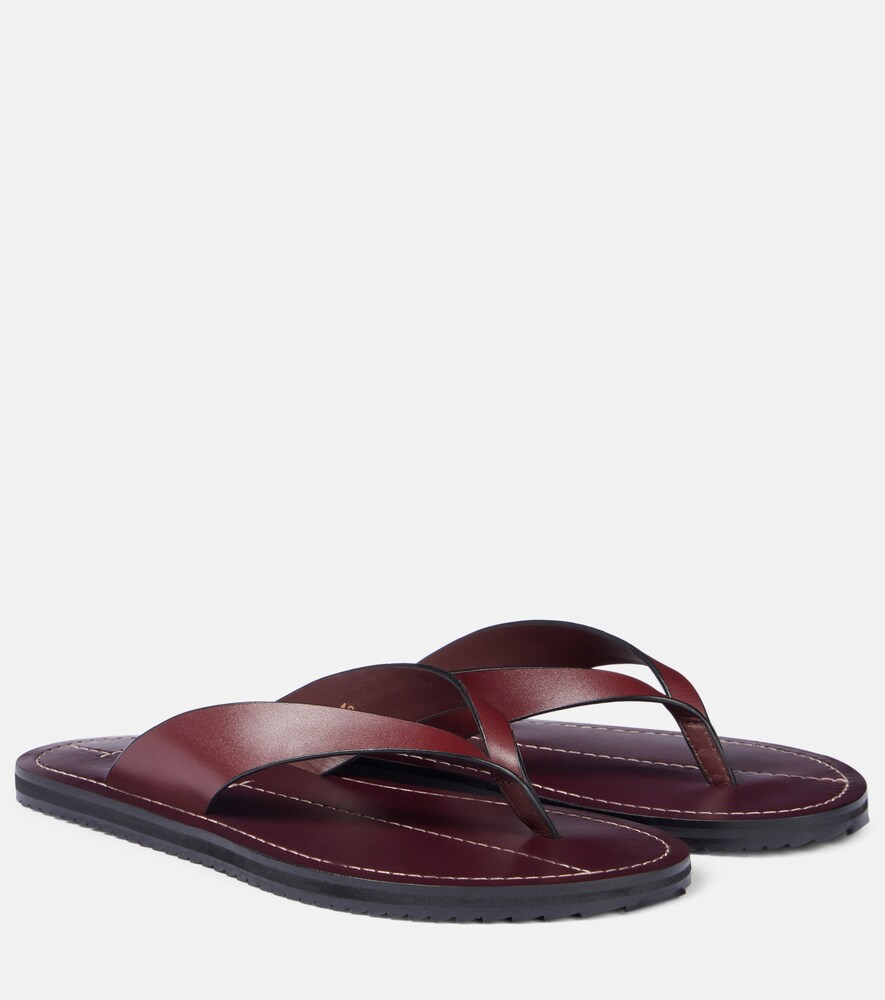 Flora Leather Sandals