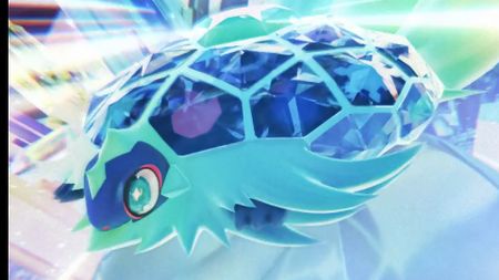 Three star variant of Terapagos ex in Pokemon TCG Pocket