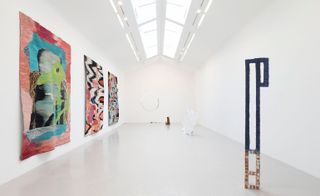 Pictured: an installation view with pieces