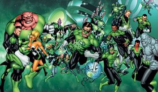 Green Lantern Corps Justice League