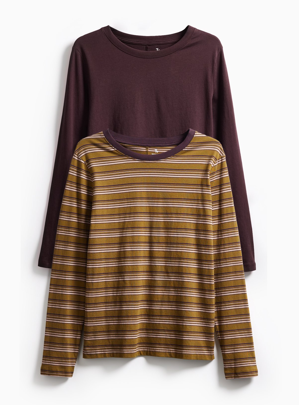 Plum &amp;amp; Stripe Long Sleeve Tops 2 Pack 10
