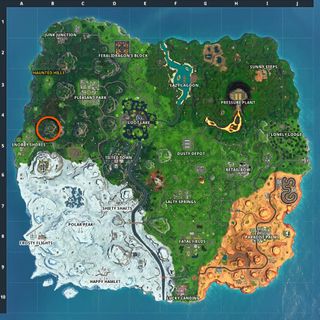 Fortnite Villain Lair map
