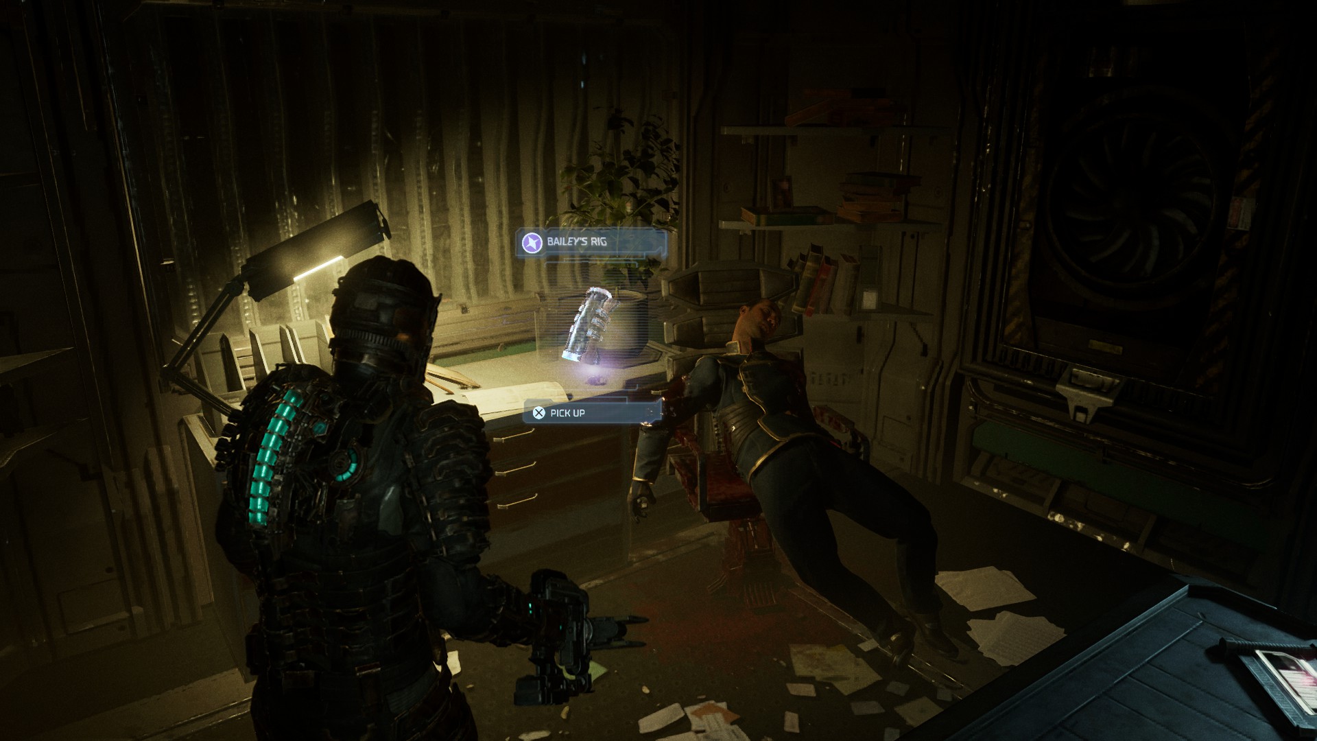 Dead Space Security Clearance - Bailey's rig to get Master Override