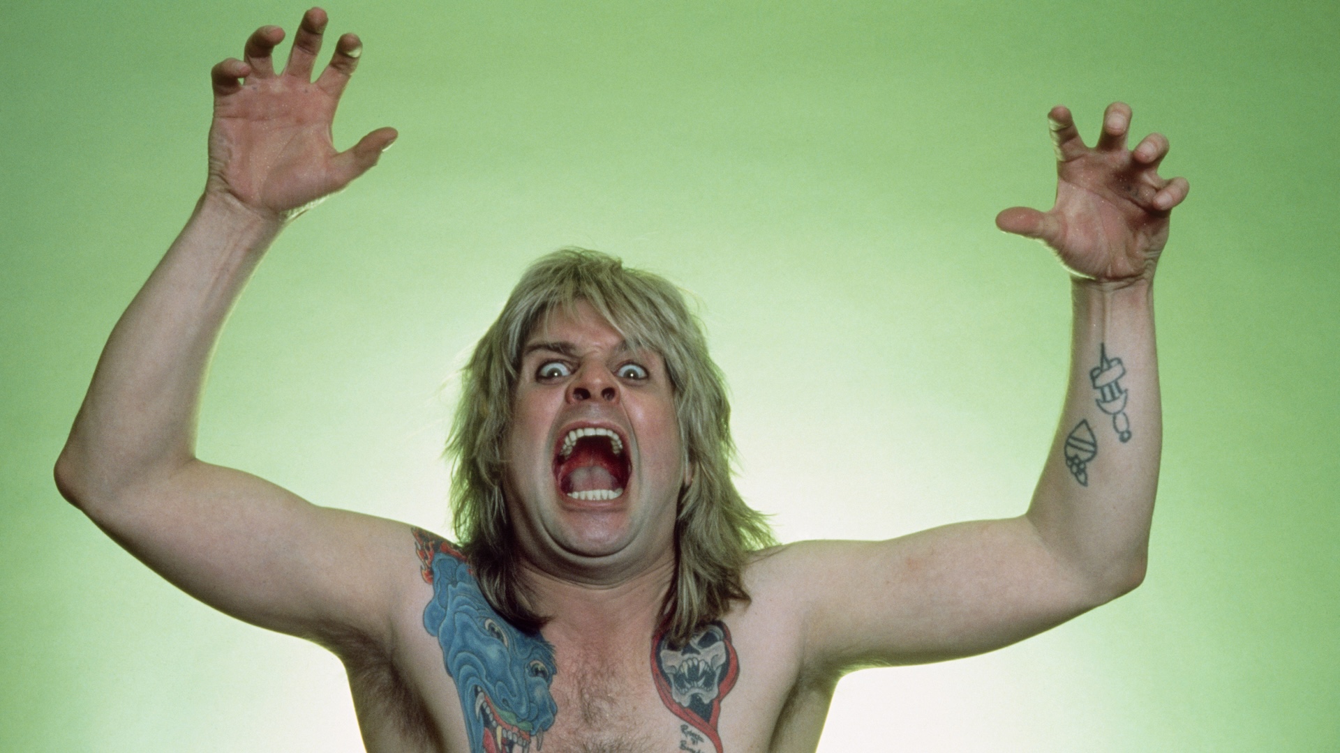 Ozzy Osbourne portrait, circa late 80s
