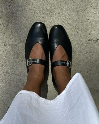 Image of COS buckled ballet flats