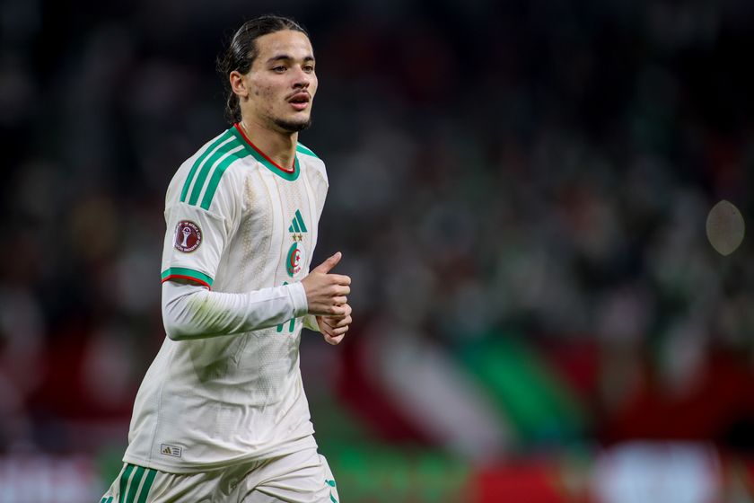 Algeria and Feyenoord forward Anis Hadj-Moussa