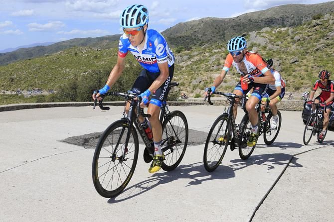 Tom Danielson works for Garmin-Sharp teammate Phil Gaimon