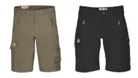 best hiking shorts: Fjällräven Abisko and Nikka shorts