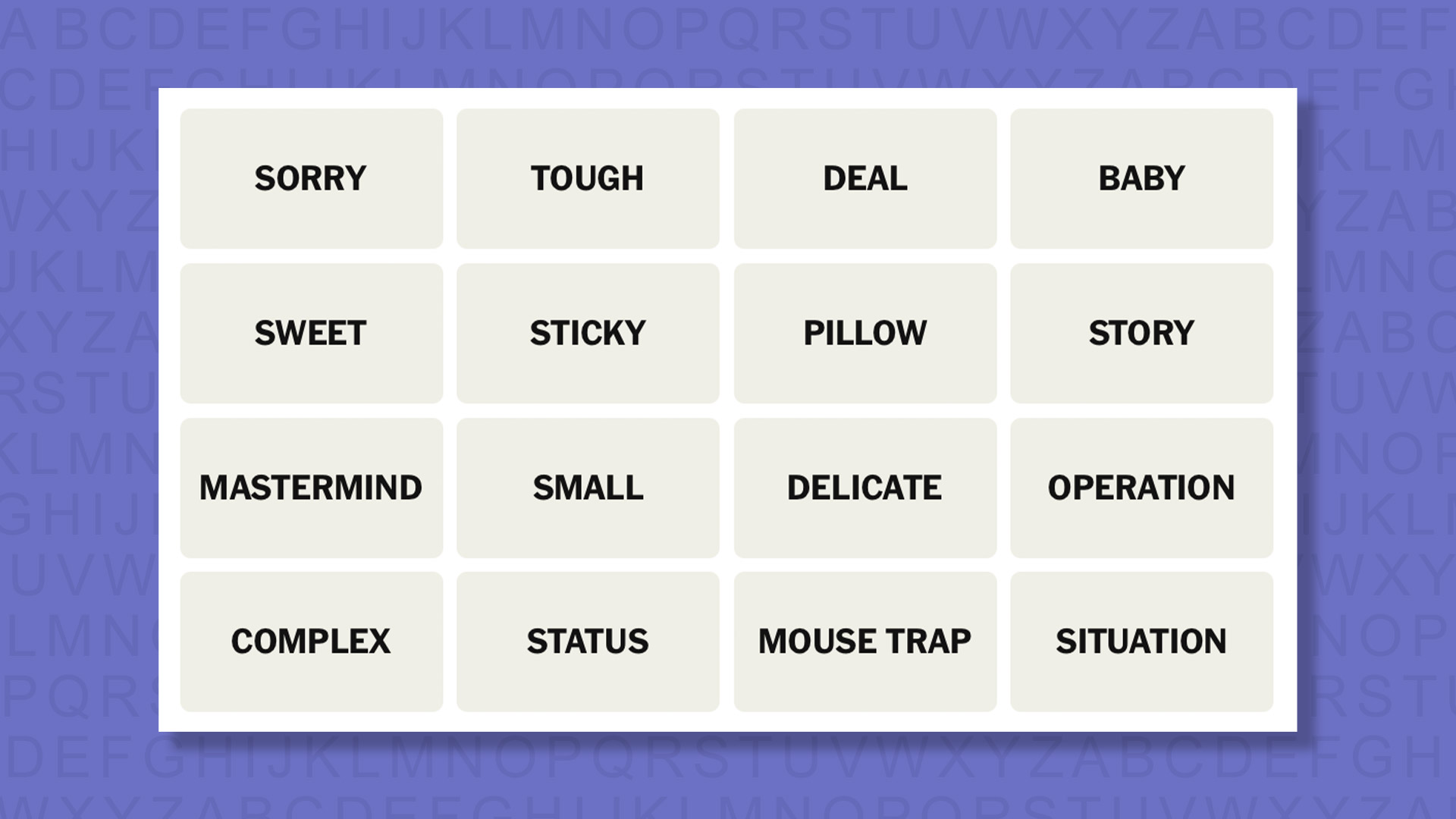 NYT Connections hints for game 908 on a purple background