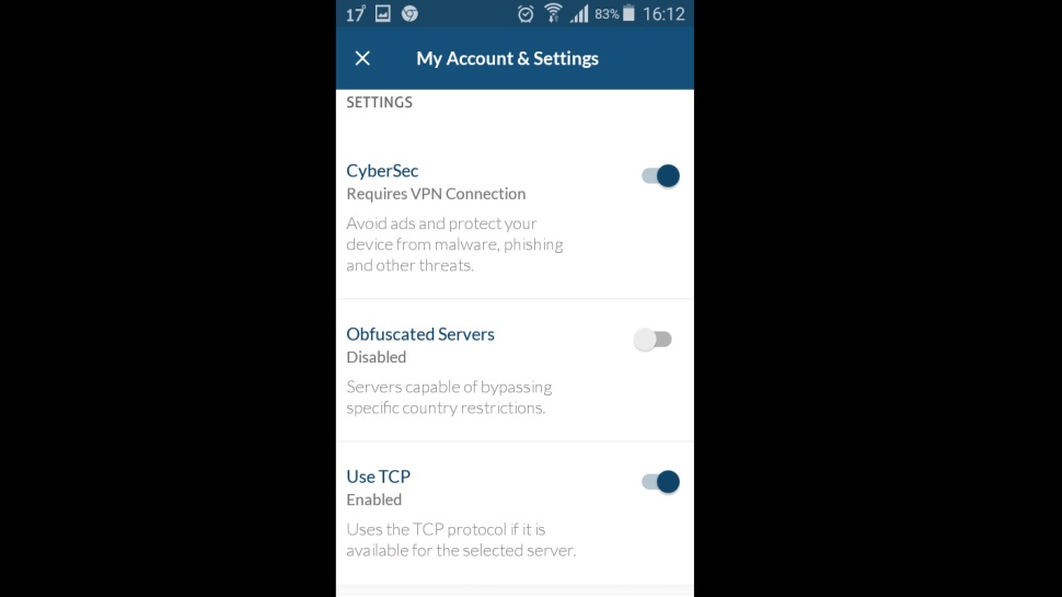 How to choose a protocol in NordVPN